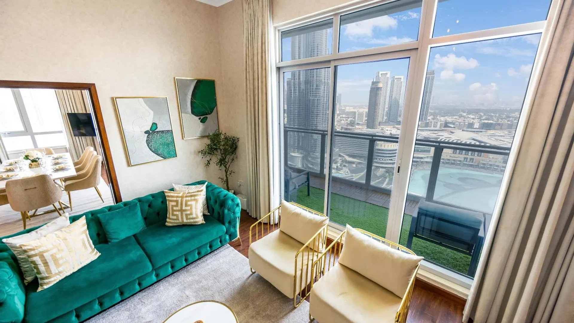 Apartamento Durrani Homes - Alluring 5Br Penthouse With Burj Khalifa And Fountain View Dubai Emirados Árabes Unidos