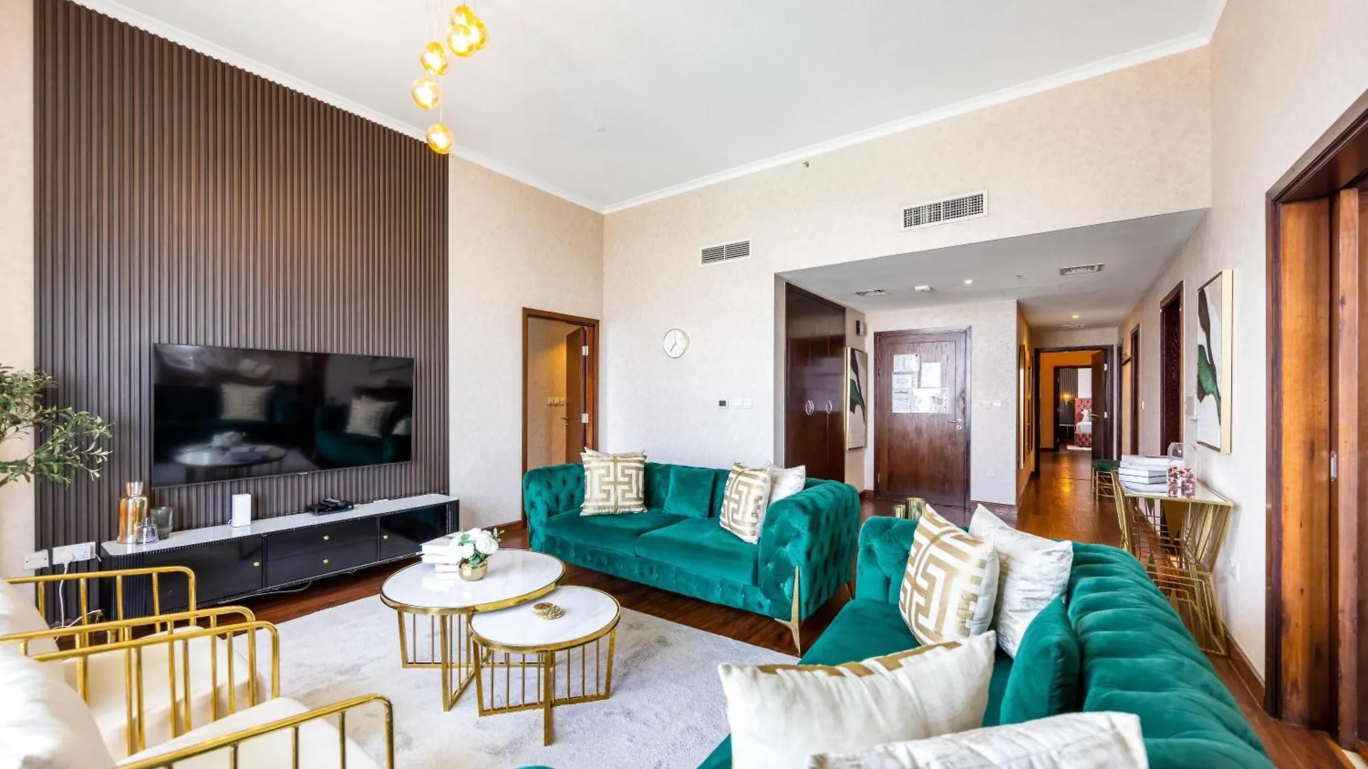Durrani Homes - Alluring 5Br Penthouse With Burj Khalifa And Fountain View Dubai Apartamento